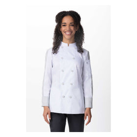 MOJAVE WOMENS CHEF COAT L/S - 0