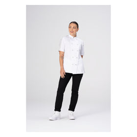 MOJAVE WOMENS CHEF COAT S/S - 0