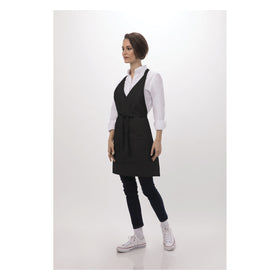 V-NECK TUXEDO APRON