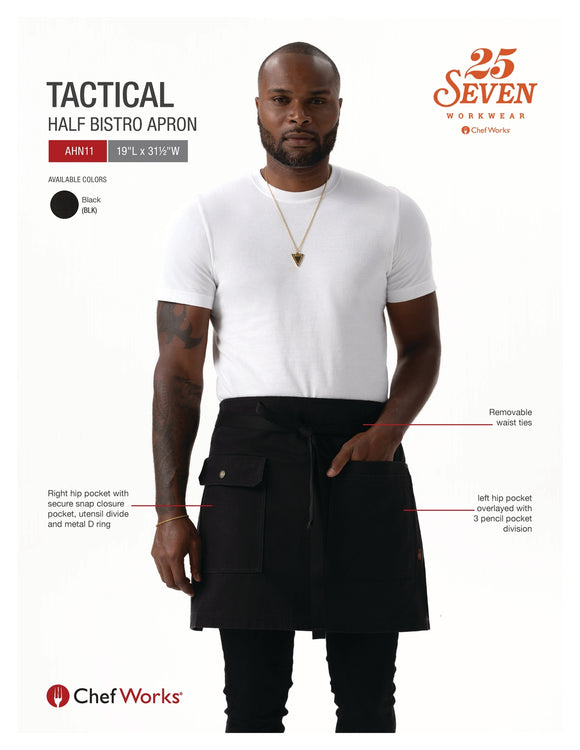TACTICAL HALF BISTRO APRON