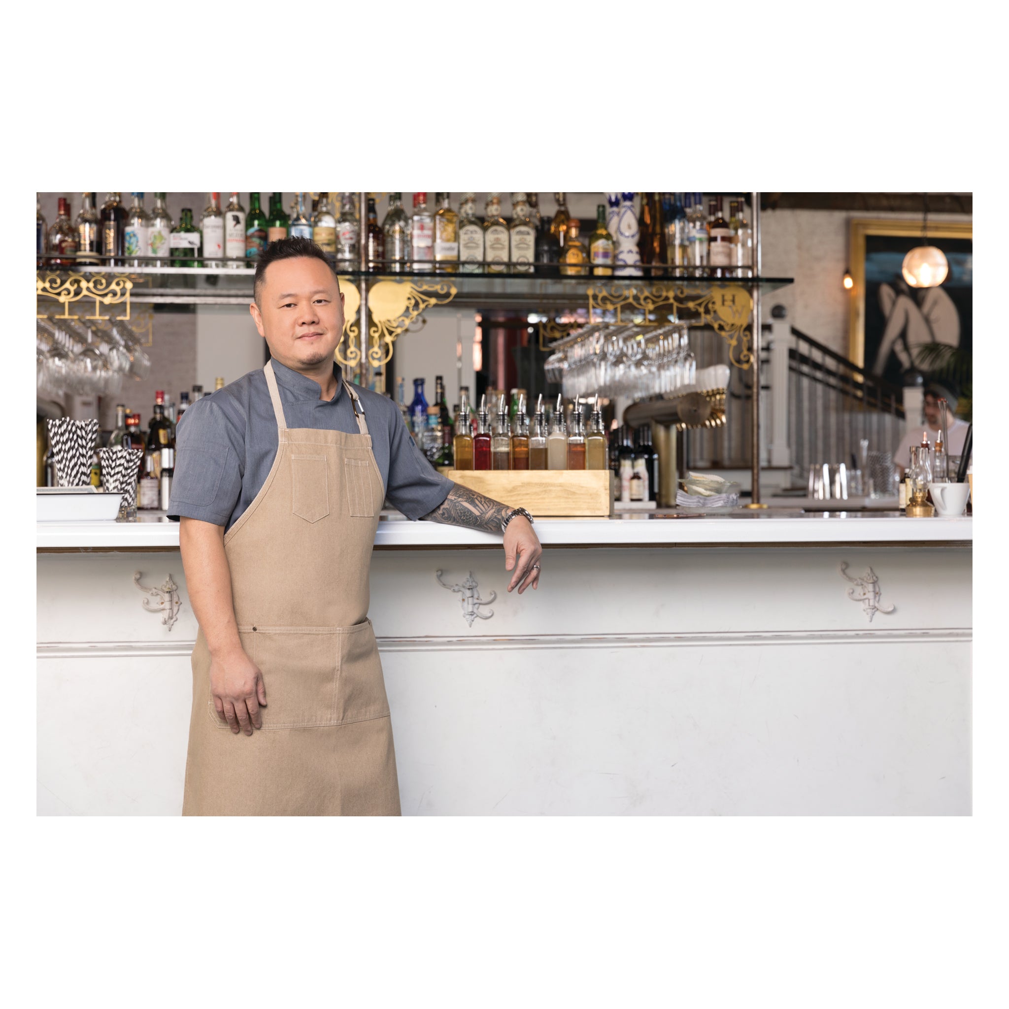 AUSTIN BIB APRON