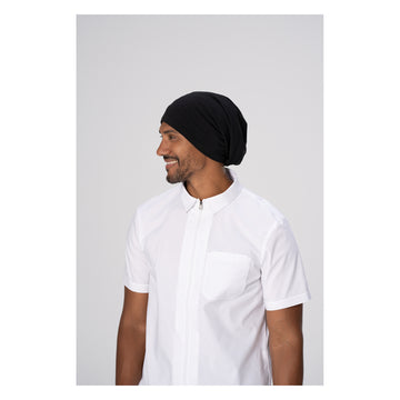 BANDED HAIR CAP