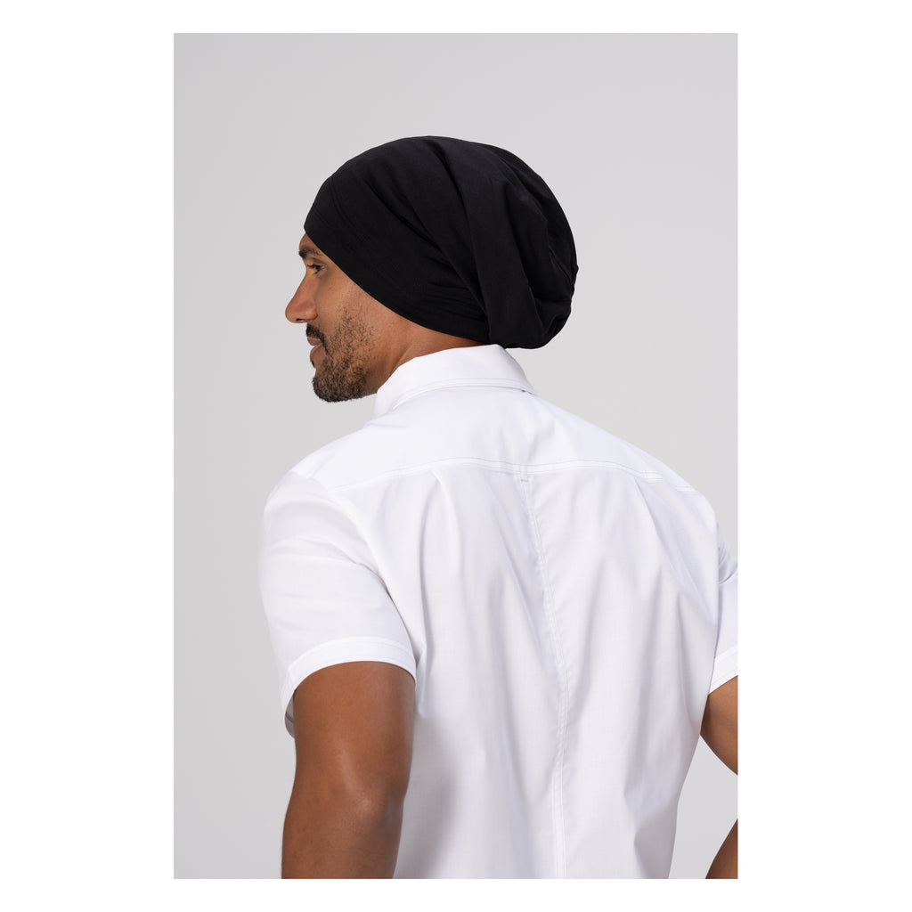 BANDED HAIR CAP