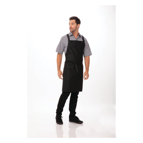 CROSS-BACK BIB APRON