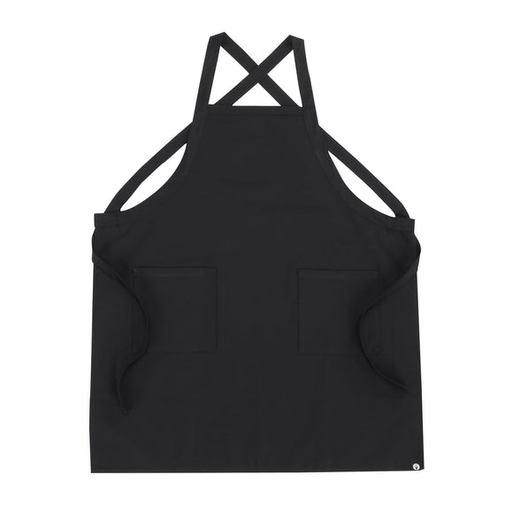 CROSS-BACK BIB APRON