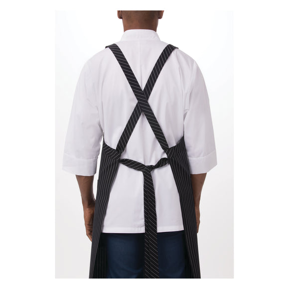 CROSS-BACK BIB APRON