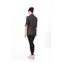 GRAMERCY WOMENS DENIM CHEF COAT BLACK-2