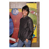 GRAMERCY WOMENS DENIM CHEF COAT BLACK