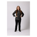 GRAMERCY WOMENS DENIM CHEF COAT BLACK-4