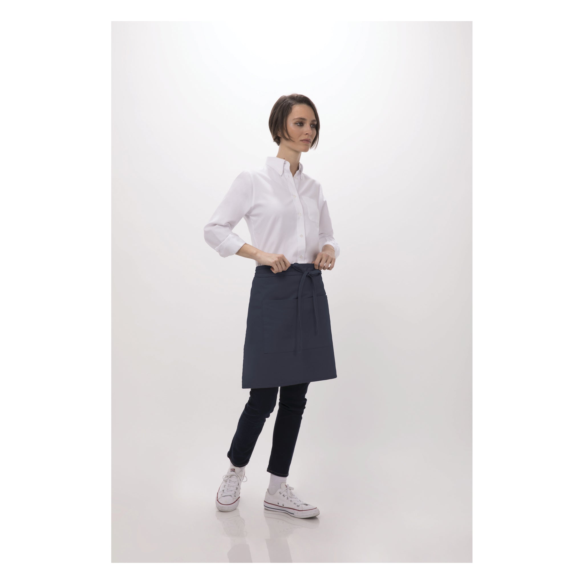 Buy navy HALF BISTRO APRON