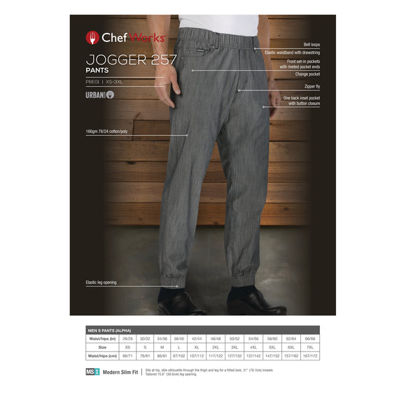 JOGGER 257 CHEF PANTS