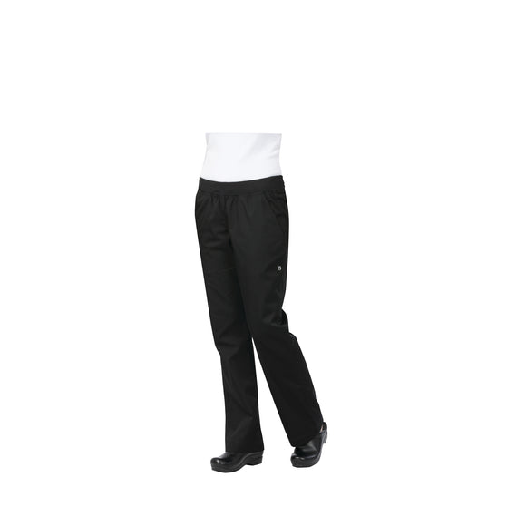 LIGHTWEIGHT SLIM CHEF PANTS WOMENS