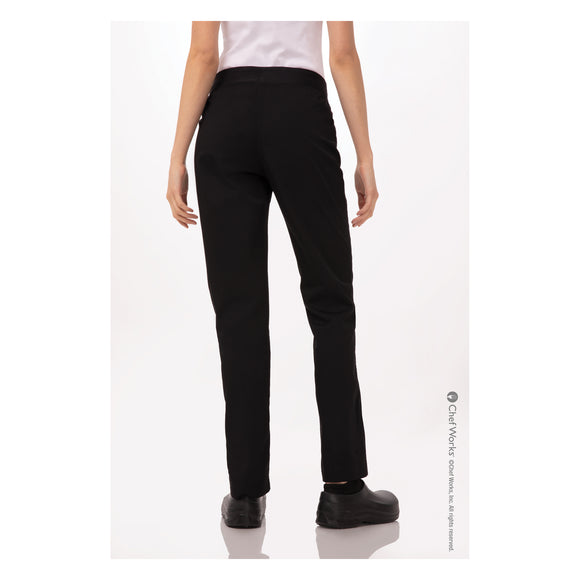 LIGHTWEIGHT SLIM CHEF PANTS WOMENS