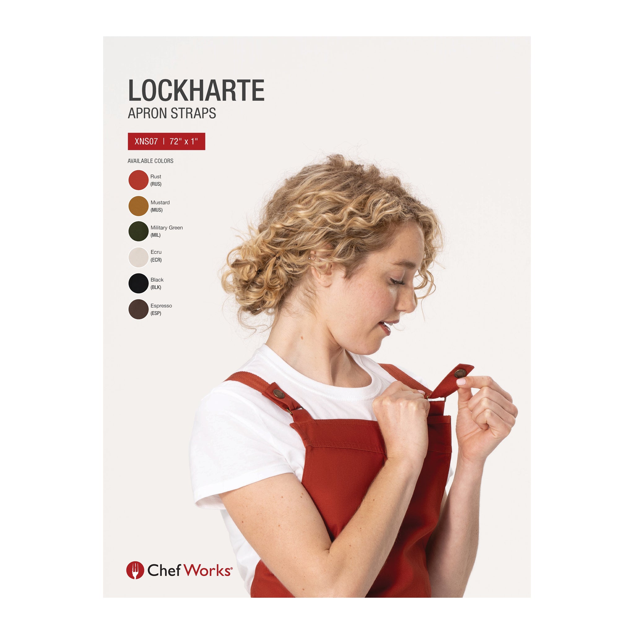 STRAPS FOR LOCKHARTE BIB APRON