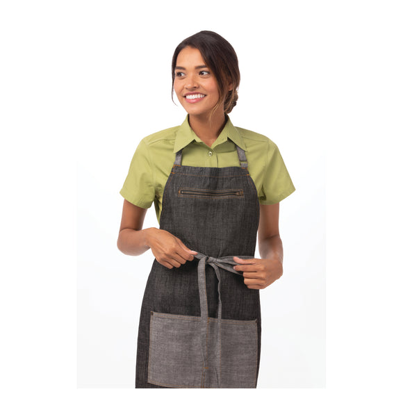 MANHATTAN BIB APRON