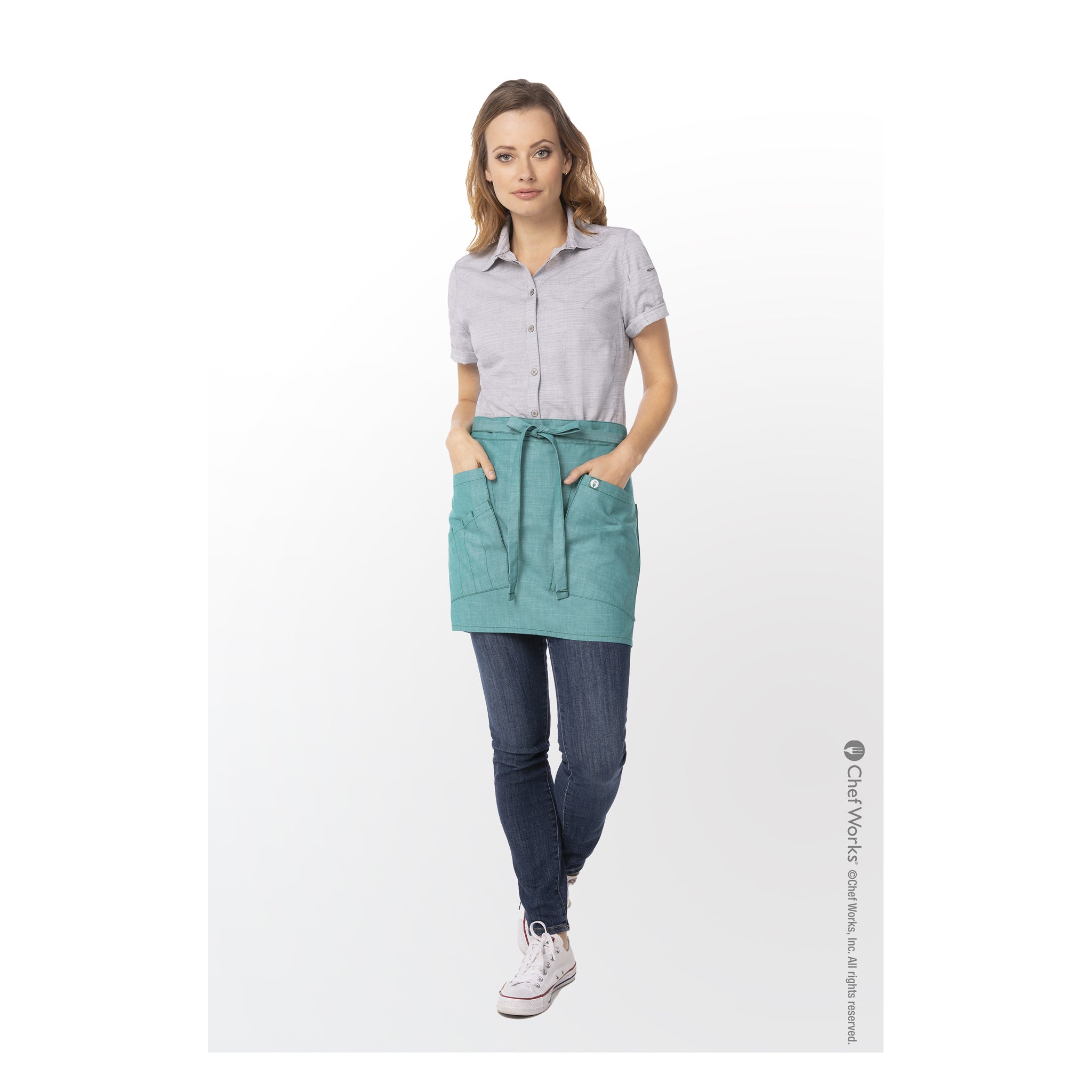 Buy jade MEDFORD HALF BISTRO APRON