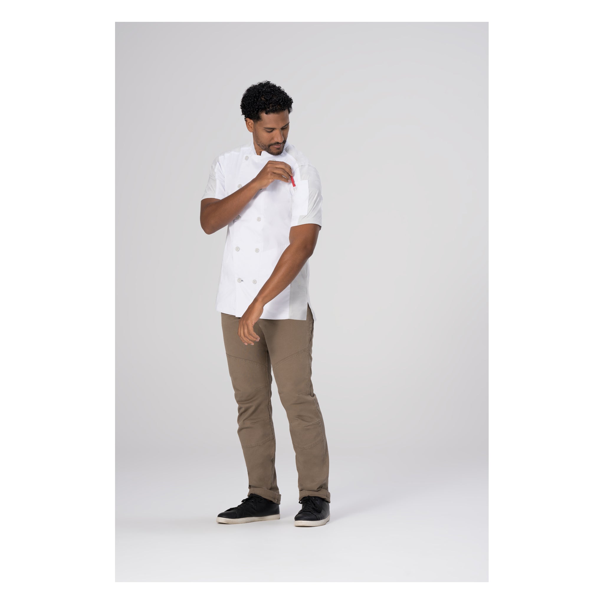 MOJAVE CHEF COAT S/S