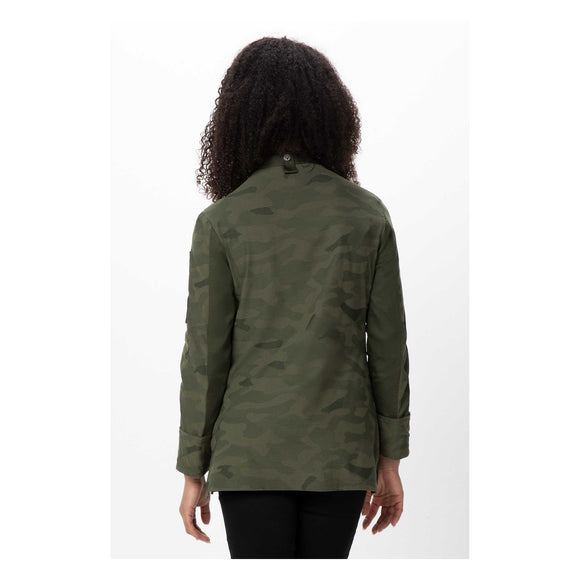 MOJAVE WOMENS CHEF COAT L/S