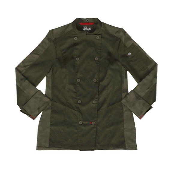 MOJAVE WOMENS CHEF COAT L/S