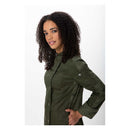 MOJAVE WOMENS CHEF COAT L/S-5