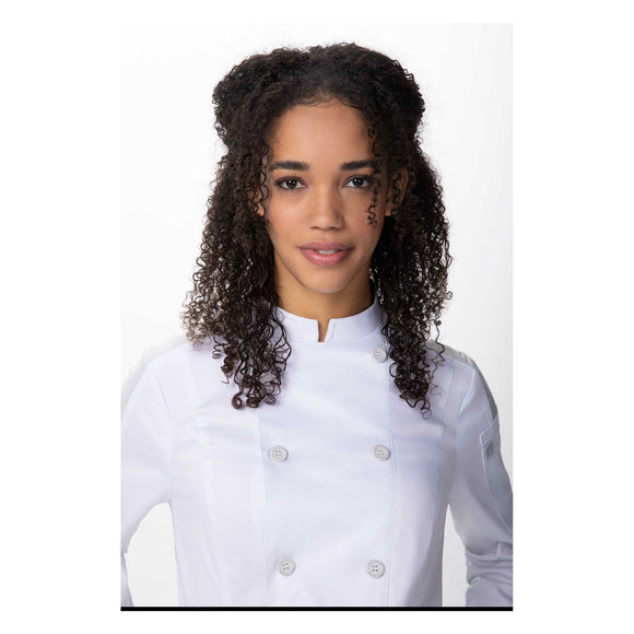 MOJAVE WOMENS CHEF COAT L/S
