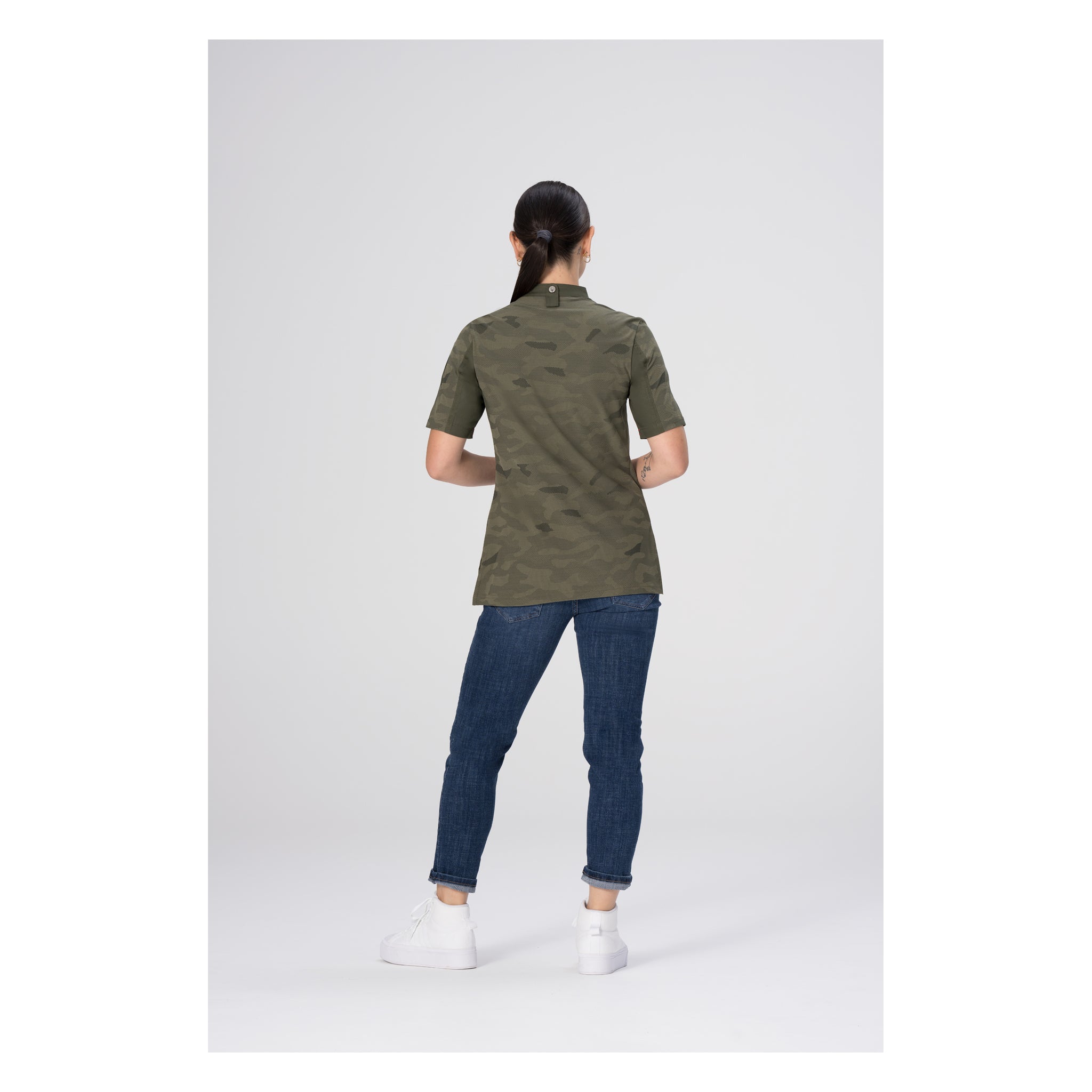 MOJAVE WOMENS CHEF COAT S/S