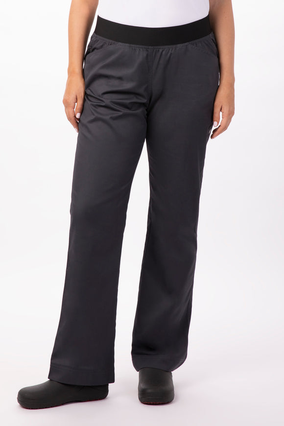 LIGHTWEIGHT SLIM CHEF PANTS WOMENS