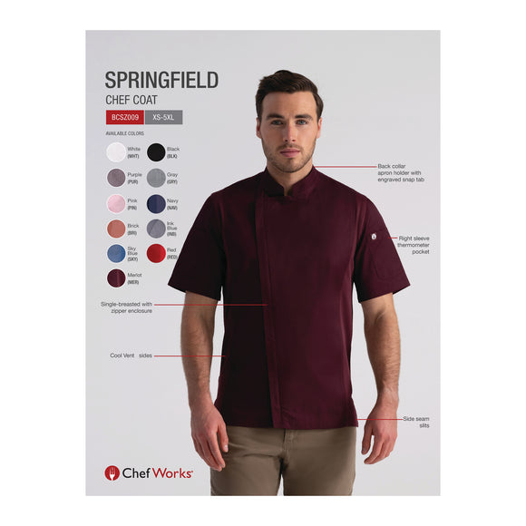 SPRINGFIELD CHEF COAT