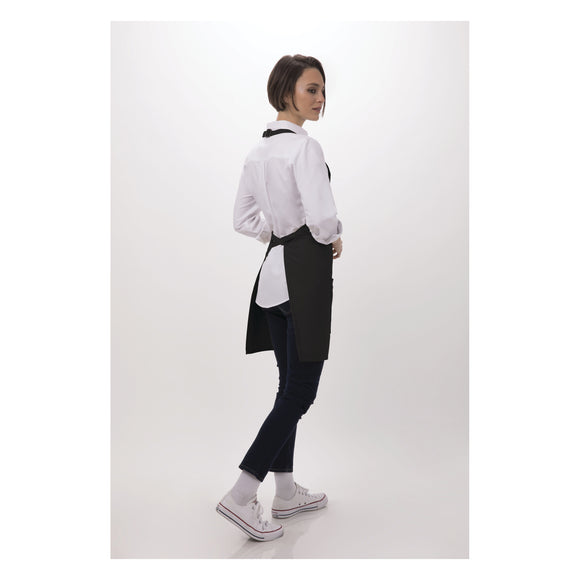 V-NECK TUXEDO APRON