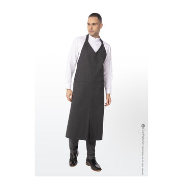 VOLANTE V-NECK BIB APRON - 0