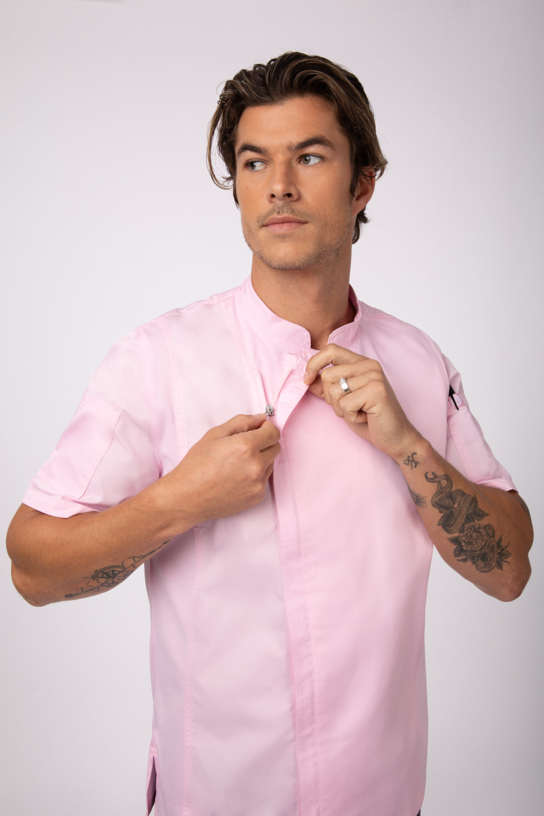 Buy pink SPRINGFIELD CHEF COAT