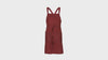 UPTOWN CROSS-BACK BIB APRON